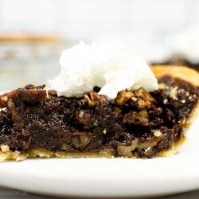 Chocolate Pecan Pie - Simple and Seasonal