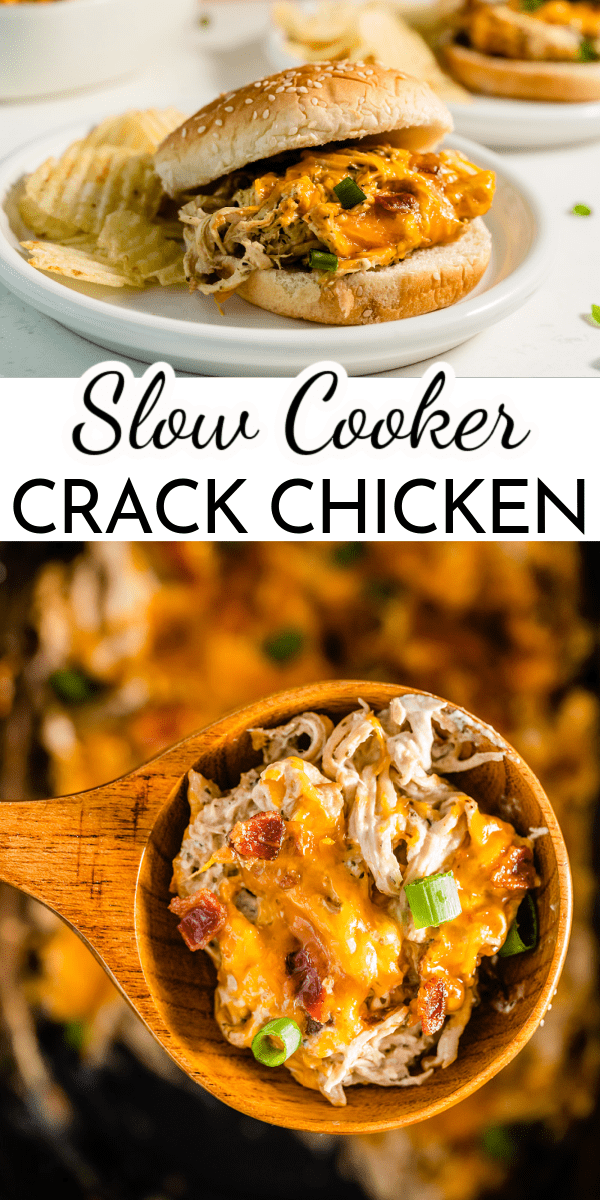 Slow Cooker Crack Chicken - Simple and Seasonal