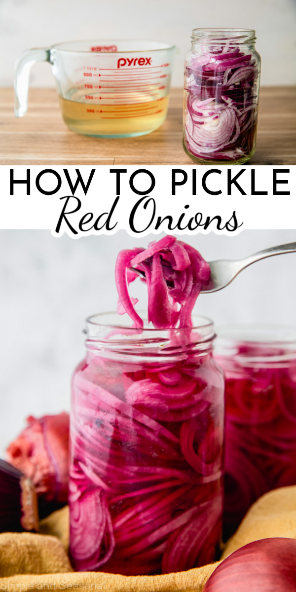 Learn how to quick pickle red onions with this simple recipe. They add a fantastic punch of flavor to all kinds of meals.  via @nmburk