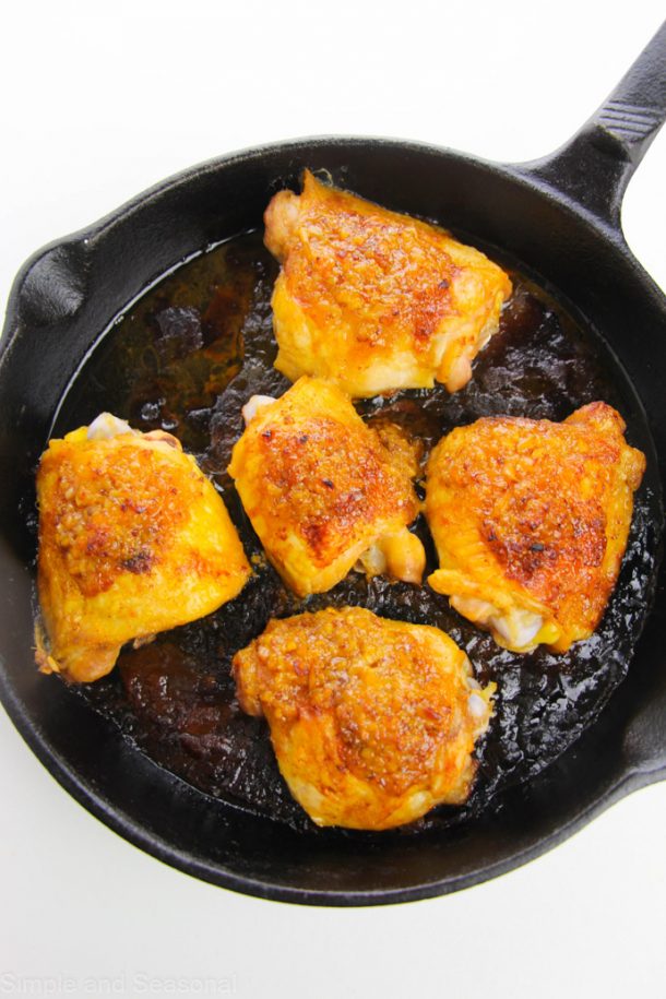 Honey Mustard Chicken Thighs Simple and Seasonal