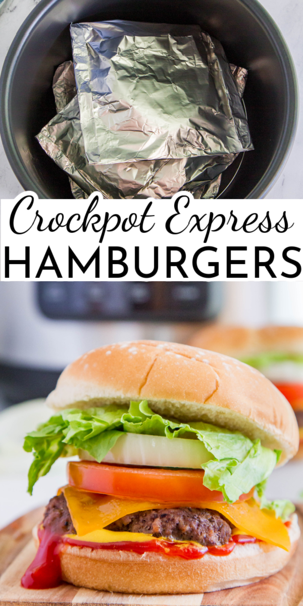 Juicy and easy to prepare, Crockpot Express Hamburgers are perfect for any weeknight dinner! Pile on all your favorite toppings and make it a burger night.  via @nmburk