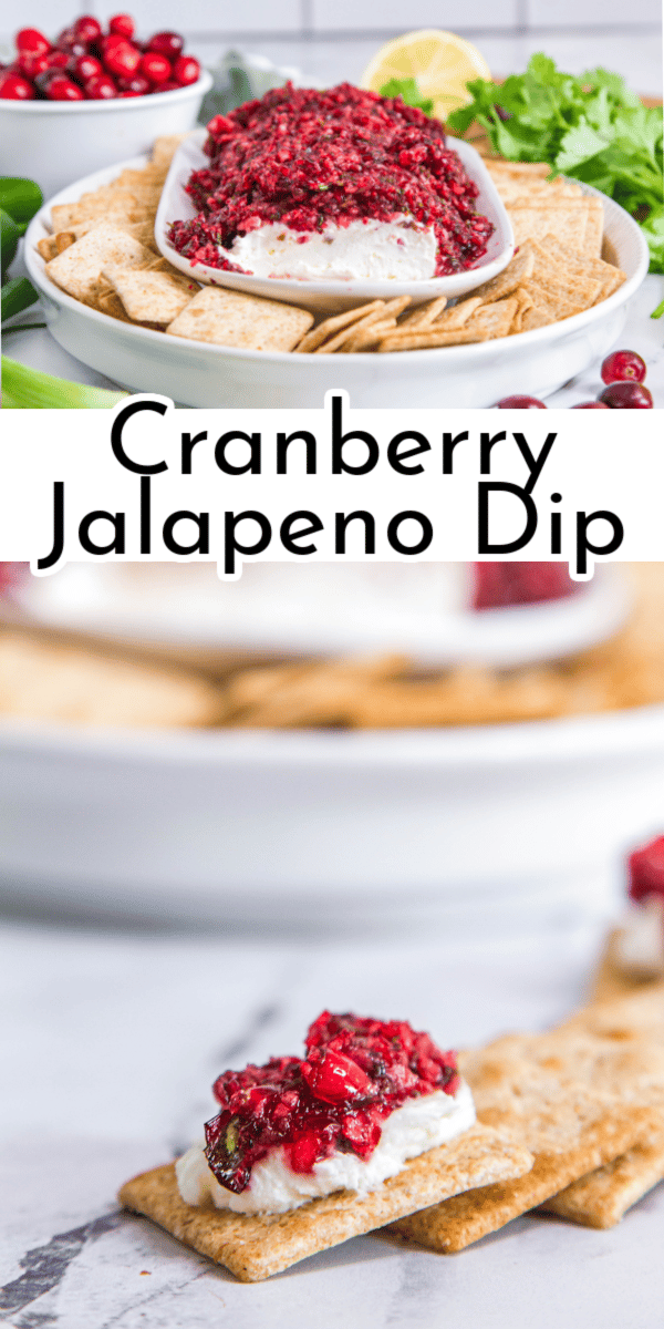 Punch up the holiday table with this zesty Cranberry Jalapeno Dip. The vibrant colors and flavors make it perfect for Thanksgiving or Christmas dinner. 
﻿ via @nmburk