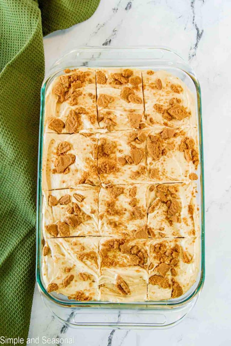 Biscoff Cake Recipe (easy) Simple and Seasonal