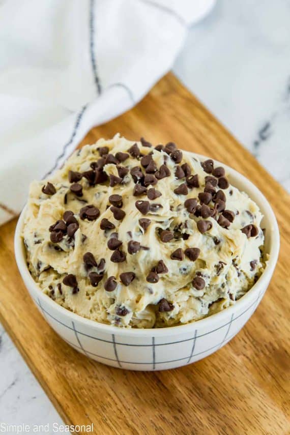Chocolate Chip Dip Simple and Seasonal