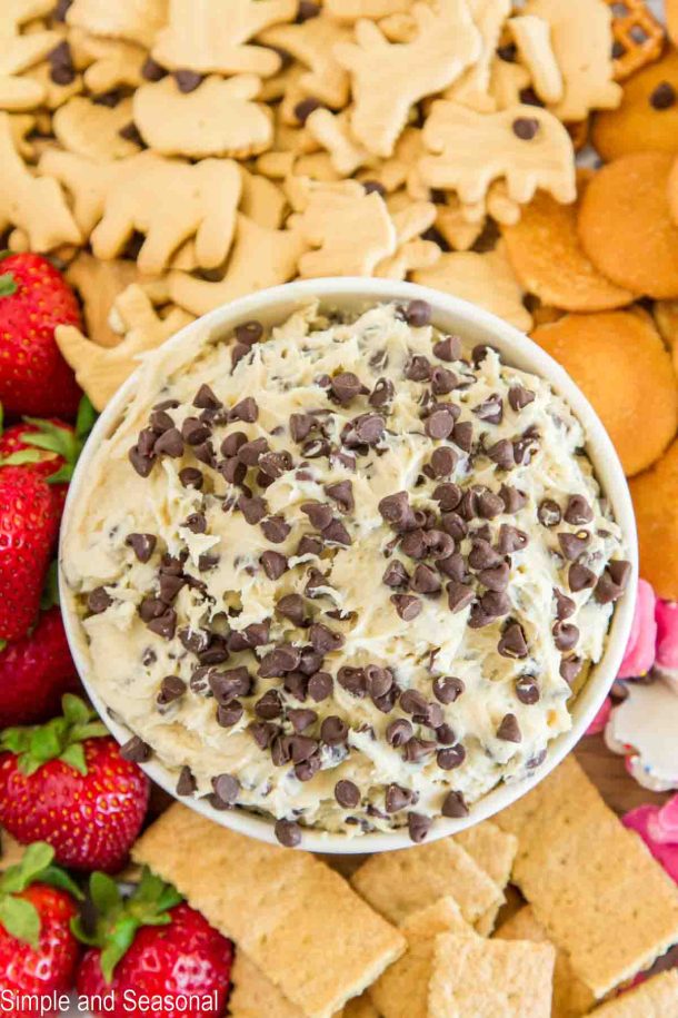 Chocolate Chip Dip Simple and Seasonal