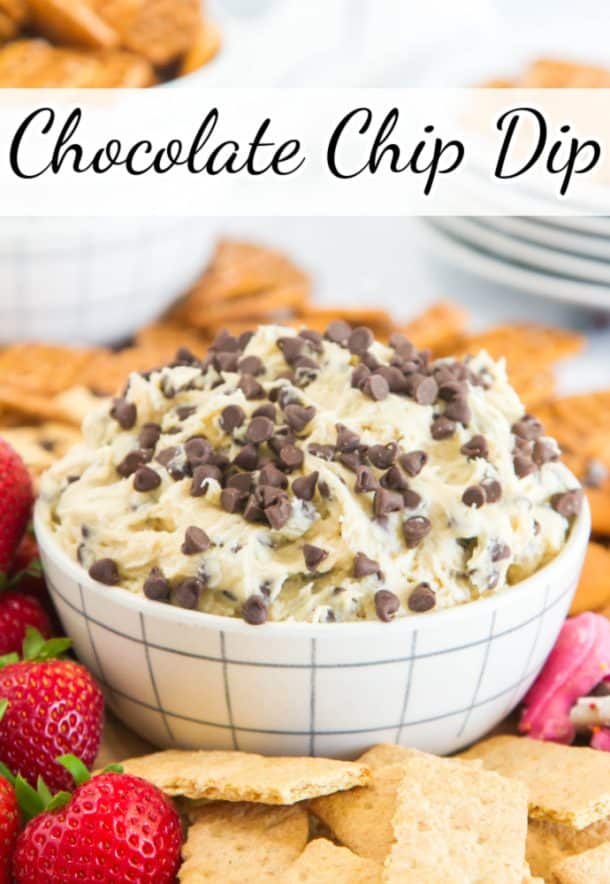 Chocolate Chip Dip Simple and Seasonal