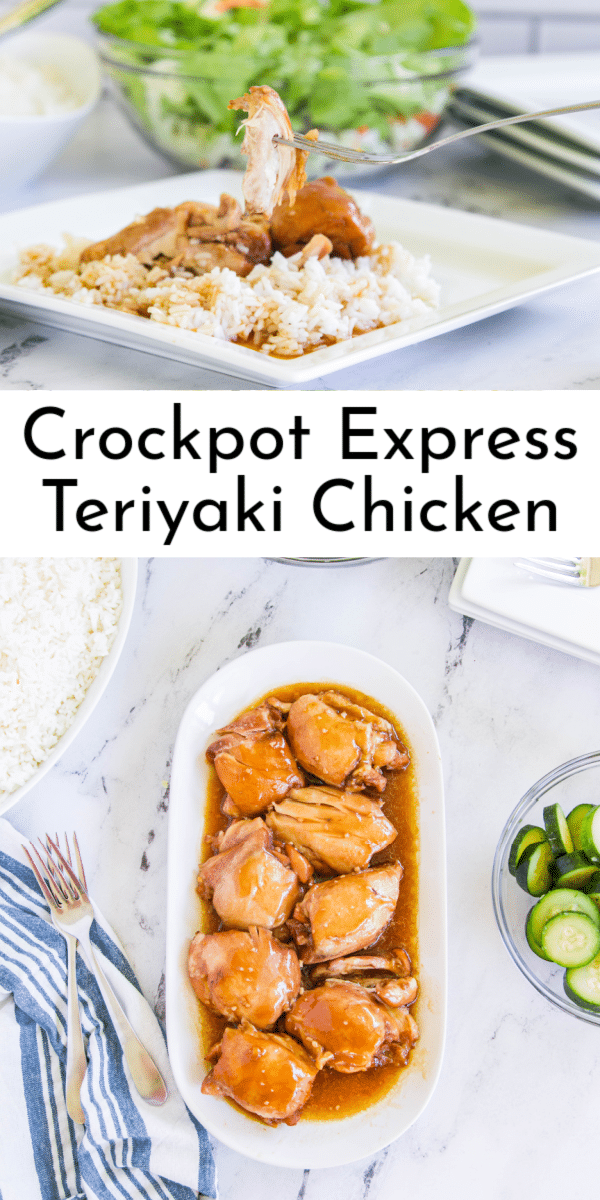 Discover the irresistible Crockpot Express Teriyaki Chicken: tender, flavorful, and ready in no time with the power of pressure cooking. via @nmburk