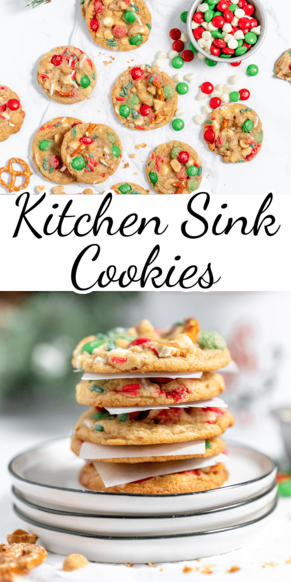 This recipe blends sweet and salty with chocolate, pretzels, salty roasted peanuts, and more, creating irresistibly delicious cookies. via @nmburk
