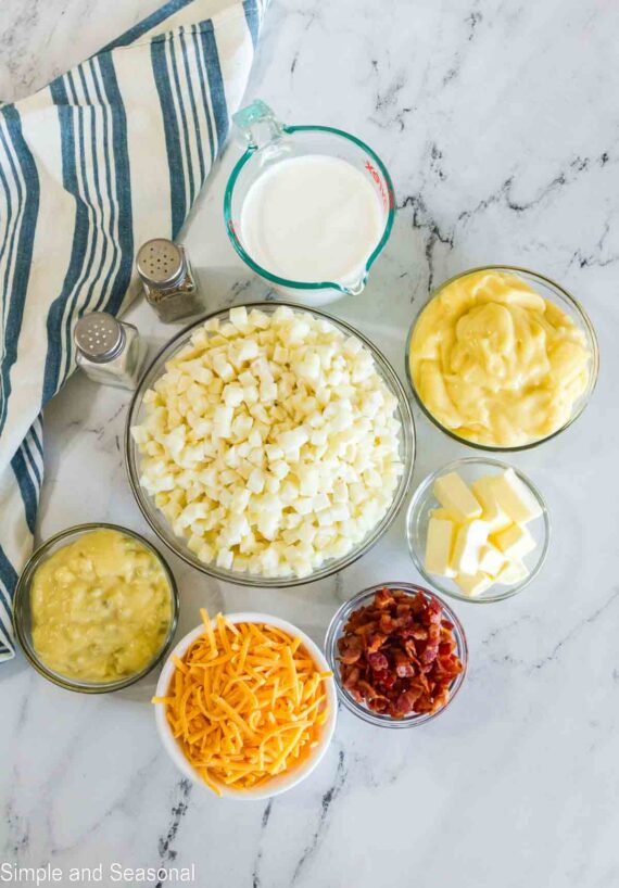 Easy Crockpot Potato Soup Recipe - Simple and Seasonal