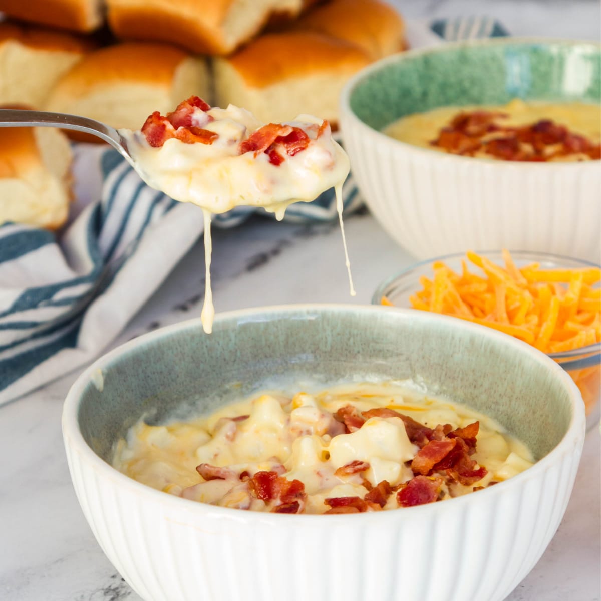 Easy Crockpot Potato Soup Recipe - Simple and Seasonal
