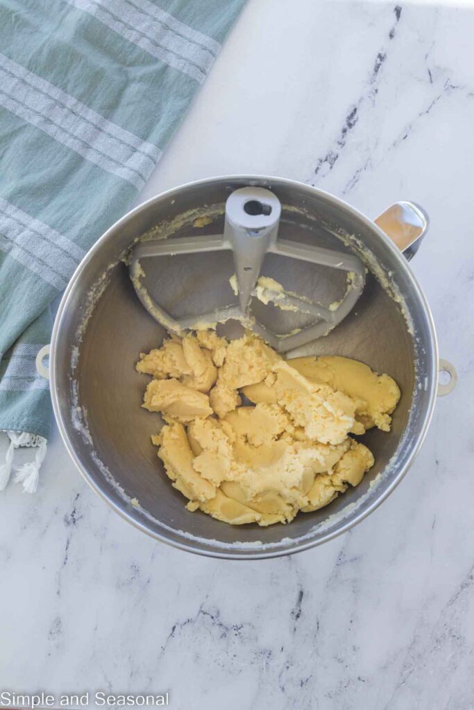 orange cookie dough