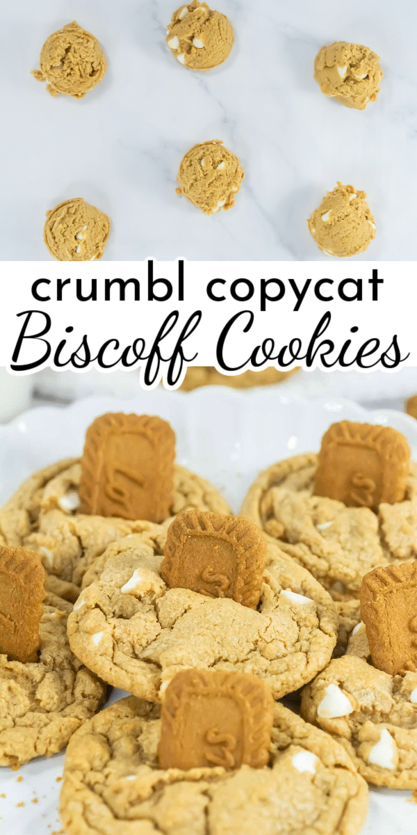 Love the famous Crumbl Biscoff Cookies? Now you can make them at home with this easy copycat recipe that's just as irresistible! via @nmburk